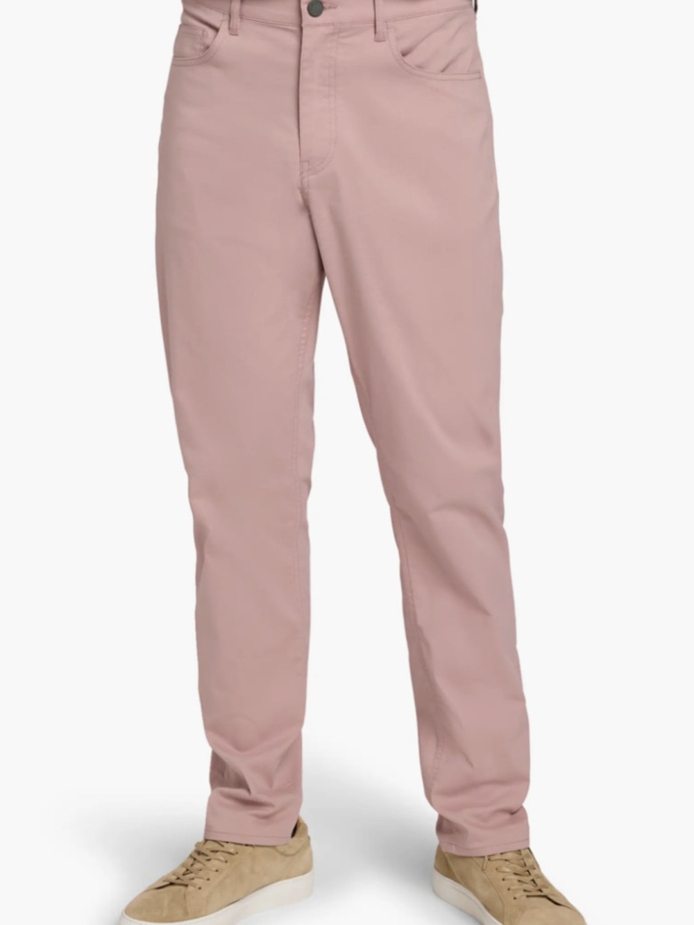 Faherty Movement Pant - Rose - 31x30